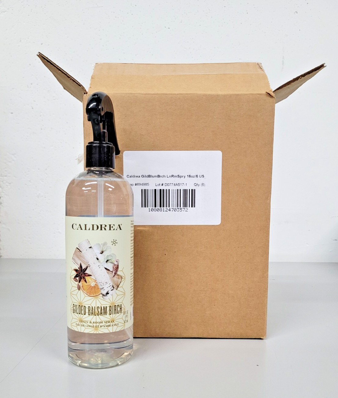 (6 Pack) Caldrea Linen & Room Spray, GILDED BALSAM BIRCH- DISCONTINUED gallery