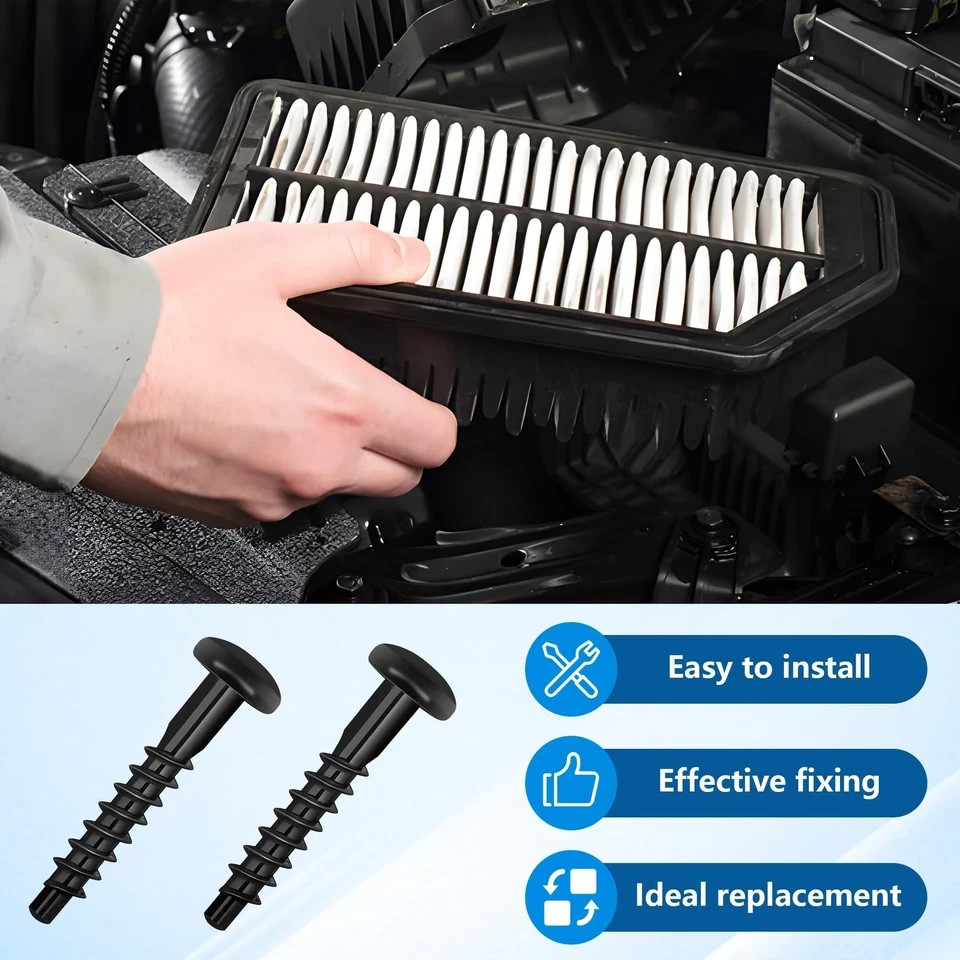 Air Filter Box Screw BAS01001 (5 Pack) Replace for GM 11611199 Compatible with C gallery