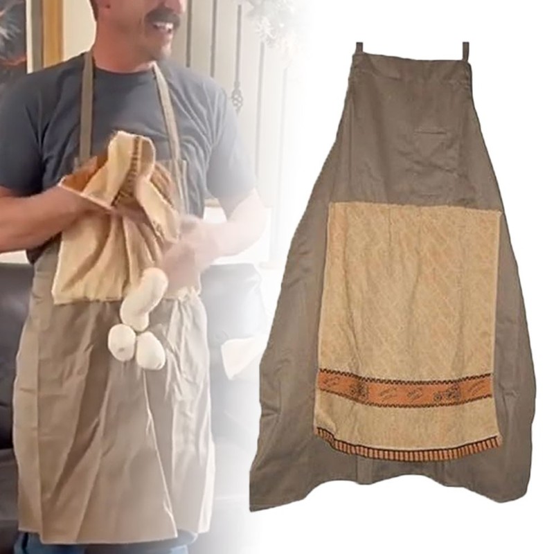 Chef'S Prank Apron,Creative Prank Aprons for Men, the Ultimate Gag Gift Apron OY gallery