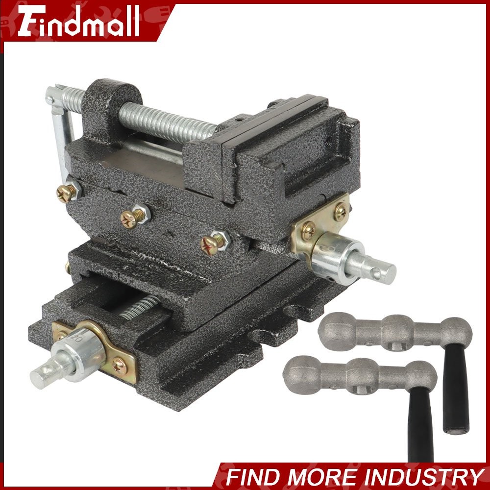 3" Metal Milling 2 Way Clamp Machine Cross Slide Vise Drill Press Heavy Duty gallery