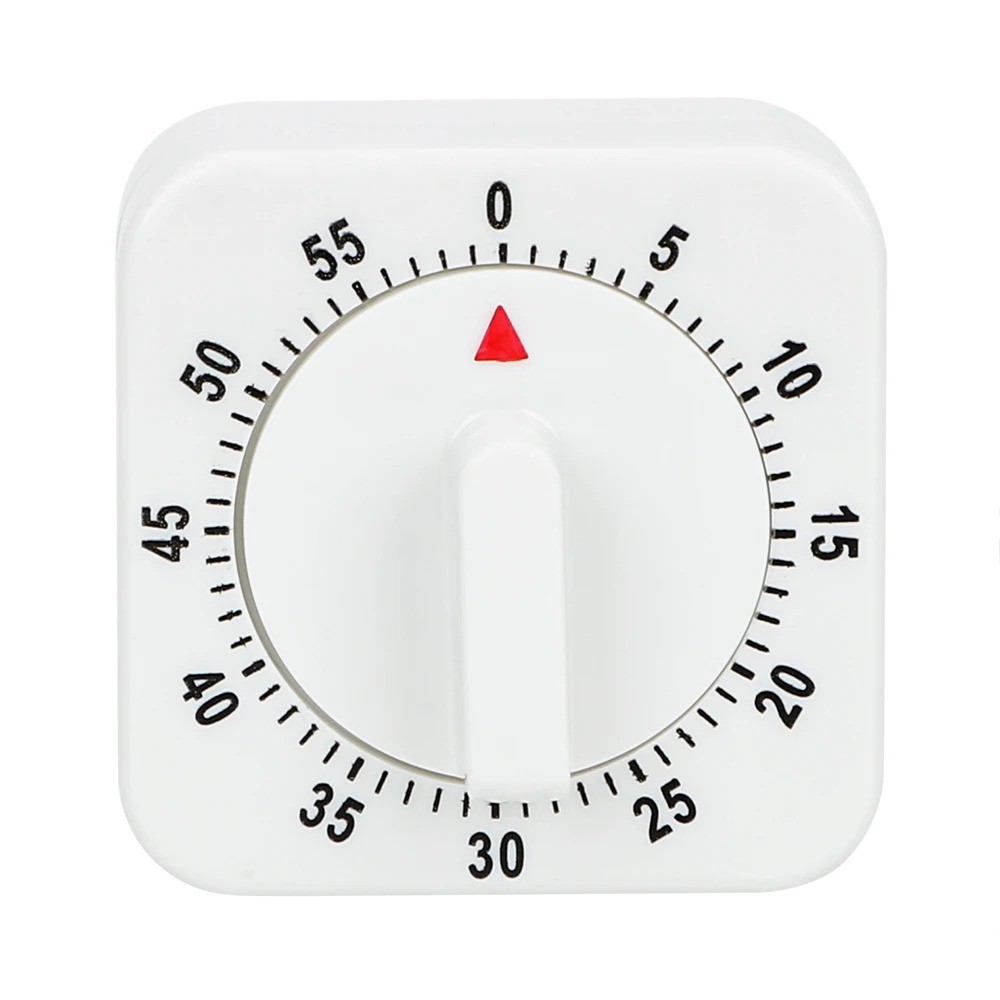 1-Kitchen Timer 60 Minute Timing Bell Alarm Sound Home Baking Cooking Mechanical gallery