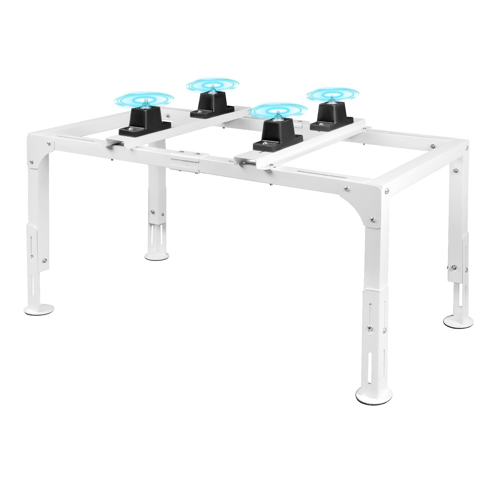 Eastrexon Mini Split Ground Stand, Adjustable 9,000-12,000 BTU, White gallery