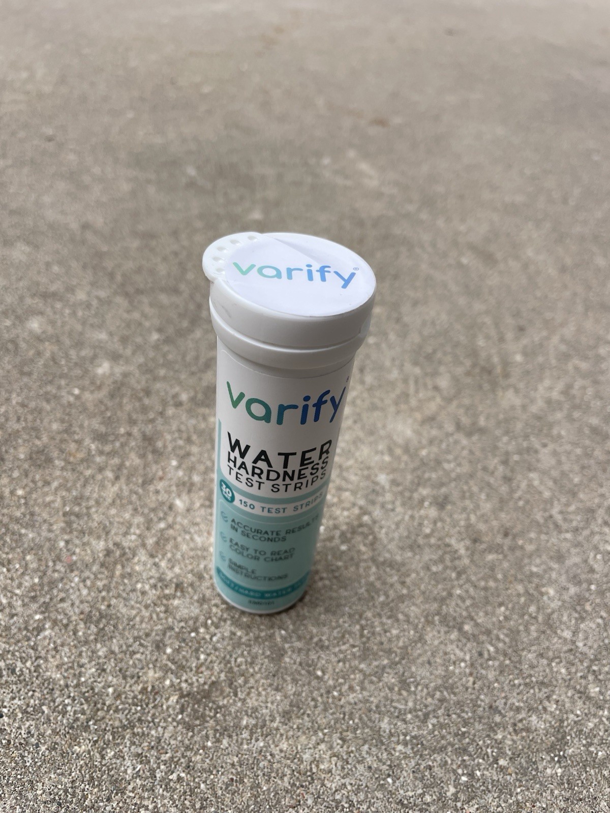 Verify Water Hardness Test Strips Soft/Hard 150 Strips Exp. 11/2027 No Box gallery