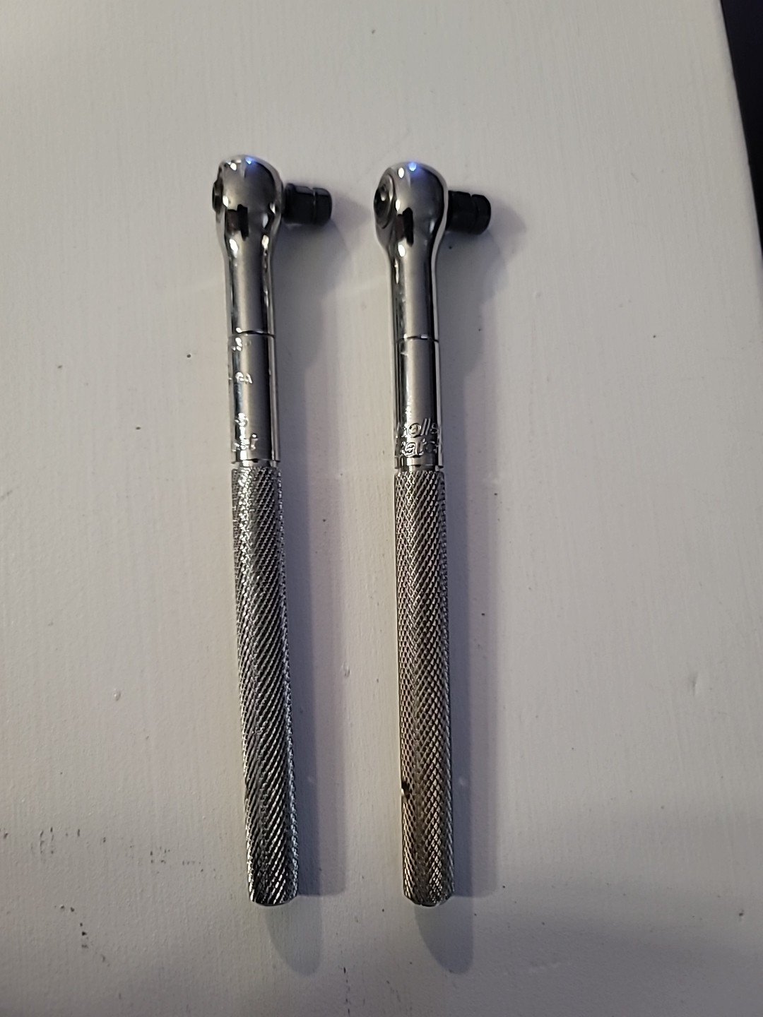 (2ea),Aircraft tools 1/4 Drive Hi Torque Omega Tech Hi Lok Roller Ratchet. gallery