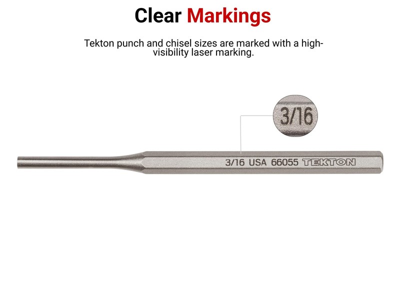 3/32 Inch Roll Pin Punch | 66063 | Made in USA gallery