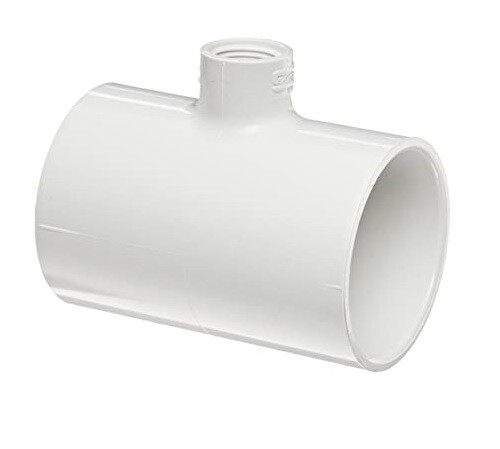 New 2"x2"x0.5" NPT Thread Generic Pipe Tee for Hayward® Salt System Flow Switch gallery