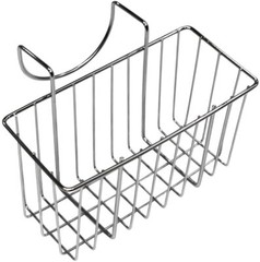 Sponge Holder Kitchen Stainless Steel Caddy Organizer Dish Draining Sink Basket