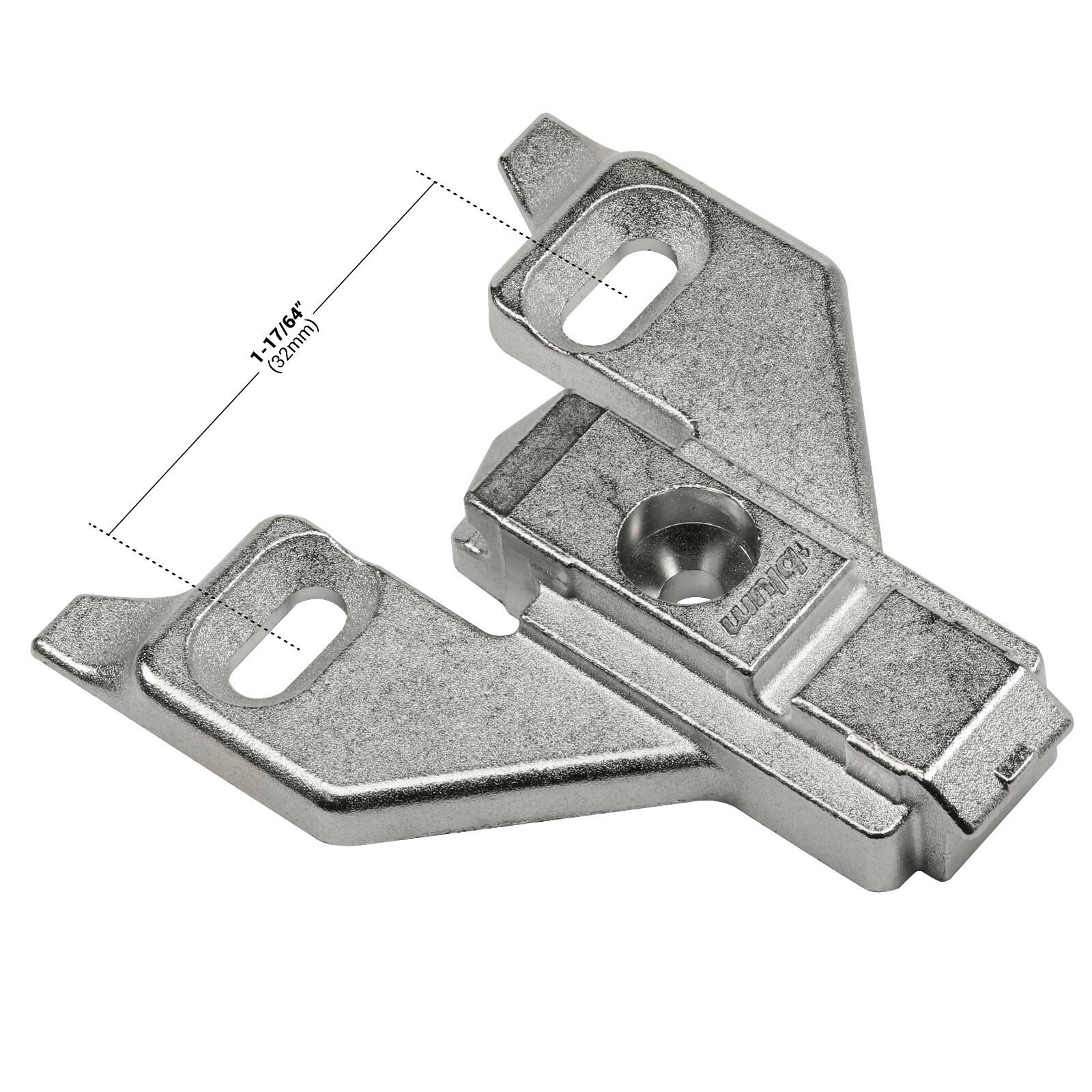 Blum Cabinet Hinge Mounting Plates 175L6600.22 0mm with Screws gallery
