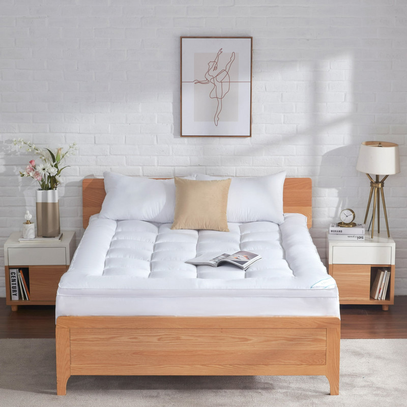 BDEUS Queen Mattress Topper Extra Thick Cooling Pillow Top (FREESHIP) gallery