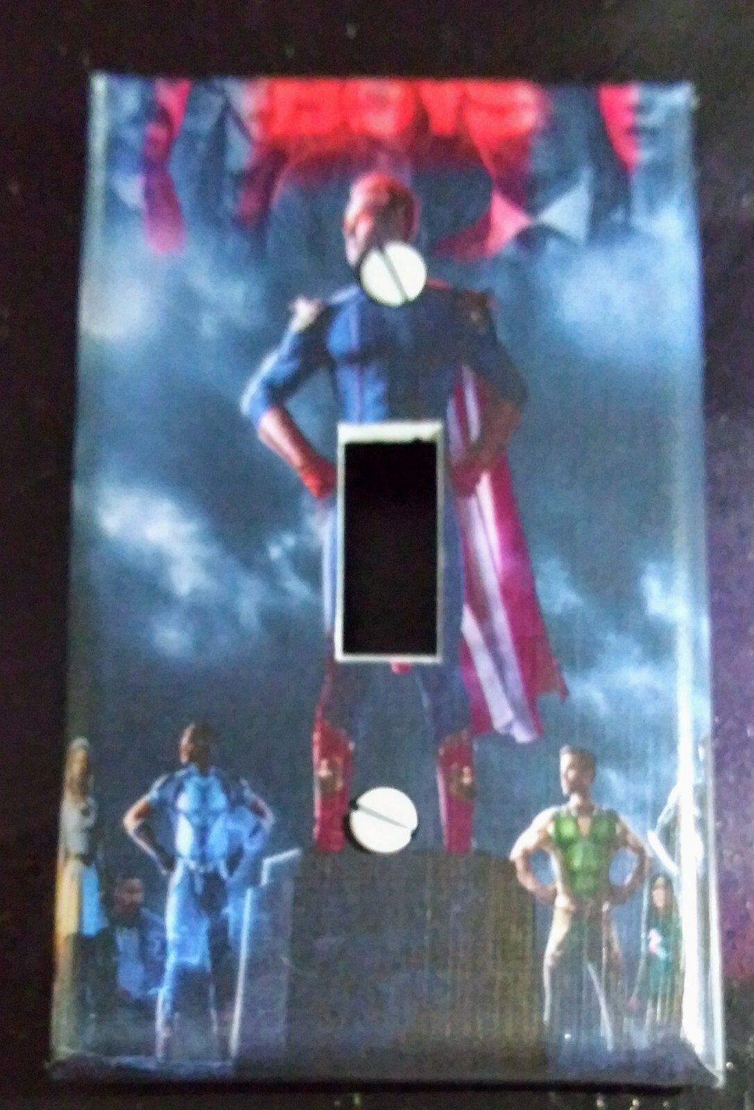 Handmade Custom - The Boys - Homelander Single Toggle Light Cover gallery