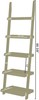 eHemco 5 Tier Leaning Wall Book Shelf, 70 Inches (Collectible) gallery