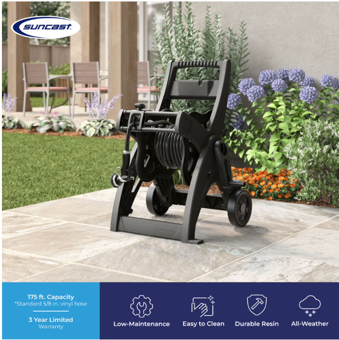 175ft Hosemobile Hose Reel Cart, Lightweight, Free Standing, Easy to Set up gallery