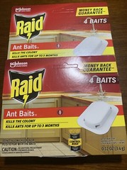 2-Raid Ant Baits III – 4 Pack – Kills Ants for up to 3 Months. 2 Boxes