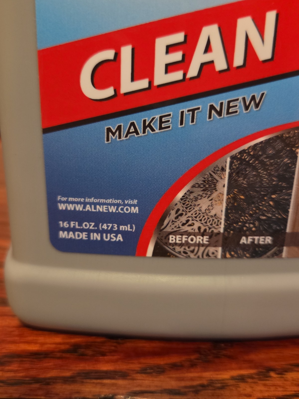 AL-NEW Clean Make it new solution restore patio furniture stains 16 fl oz gallery
