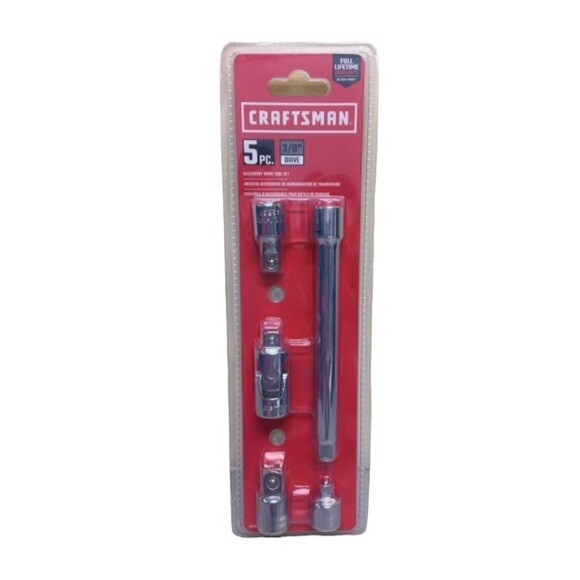 Craftsman 3/8in. Drive Socket Accessory Set 5 Pc- CMMT42335- Free Shipping gallery