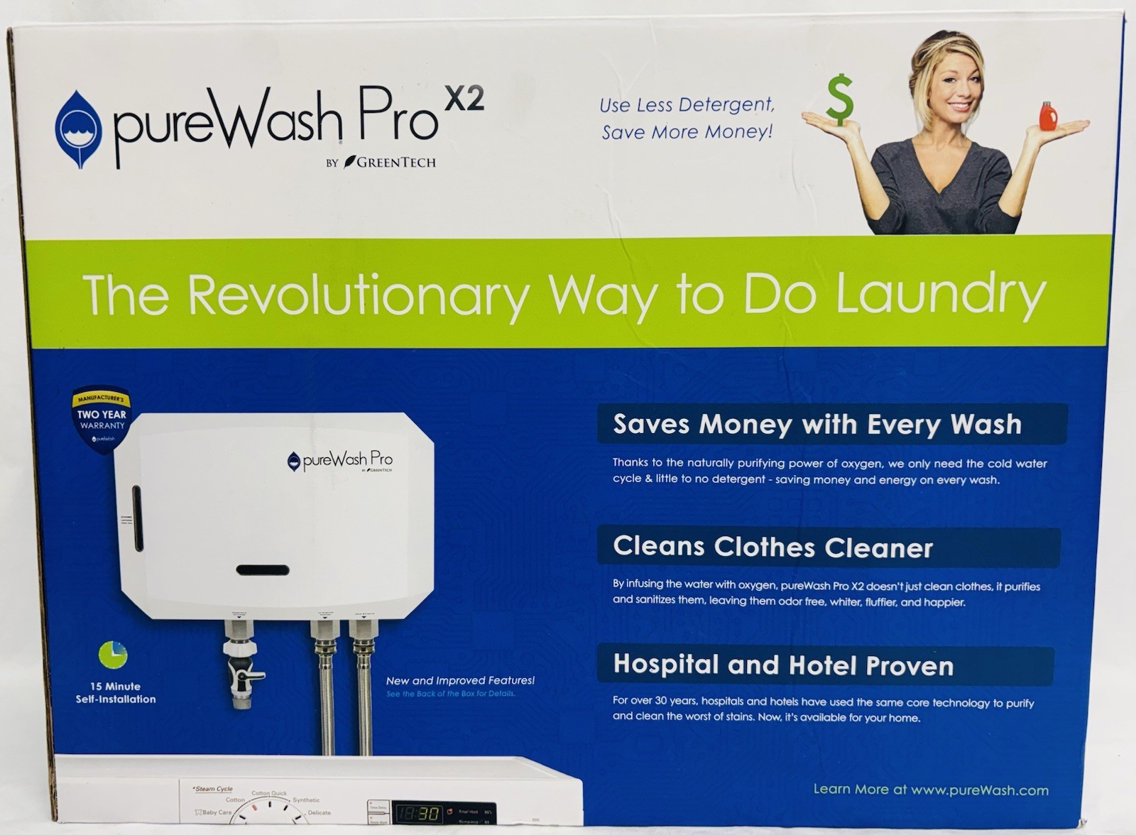 pureWash Pro X2 by GreenTech Environmental {PWPROX2V01US} gallery