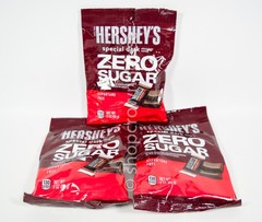 3 Hershey’s SPECIAL DARK ZERO SUGAR Chocolate Candy Aspartame Free 3oz 08/2026