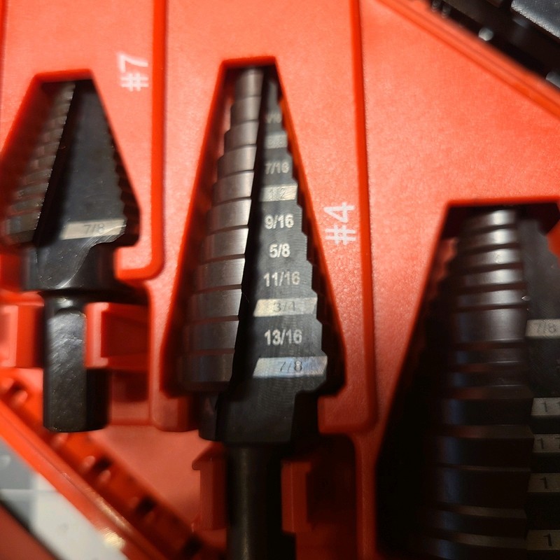 Milwaukee 4 Pieces Step Drill Bit Set - 48-89-9223 gallery
