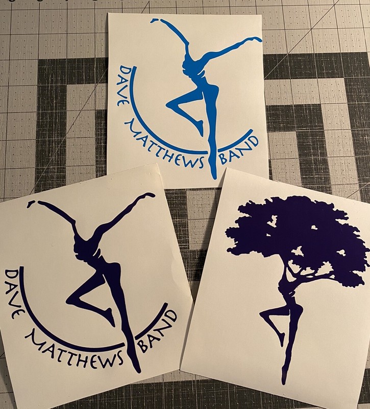 Vinyl Decal for Window - Fire Dancer (Dave Matthews Band) gallery