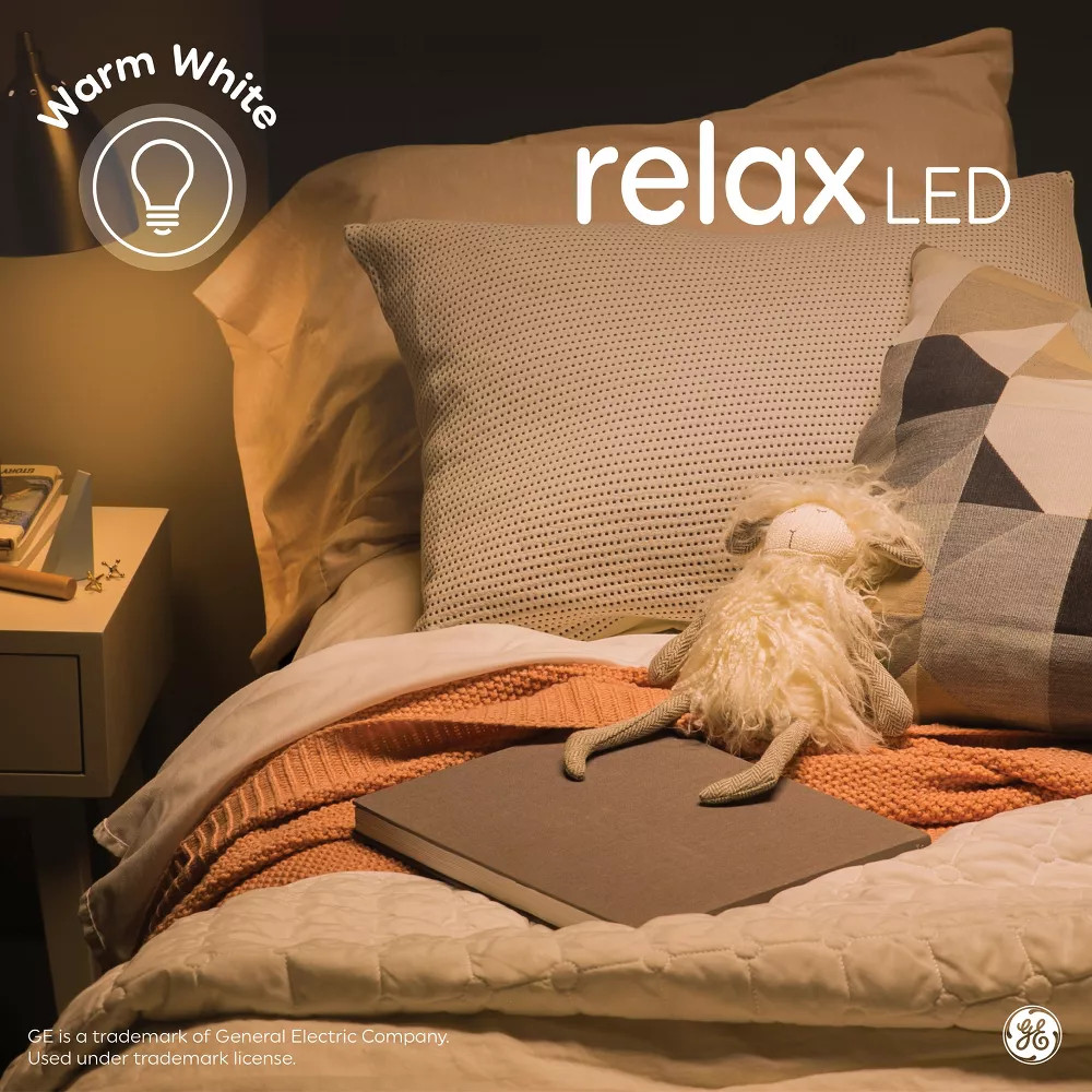 GE HD Refresh LED Warm White 60W Medium T14 Light Bulb 2 Bulbs 800 Lumens gallery