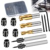 13x Spot Weld Cutter Set Double Sided 3/8" 5/16" Spot Welding Remover Drill Bits gallery