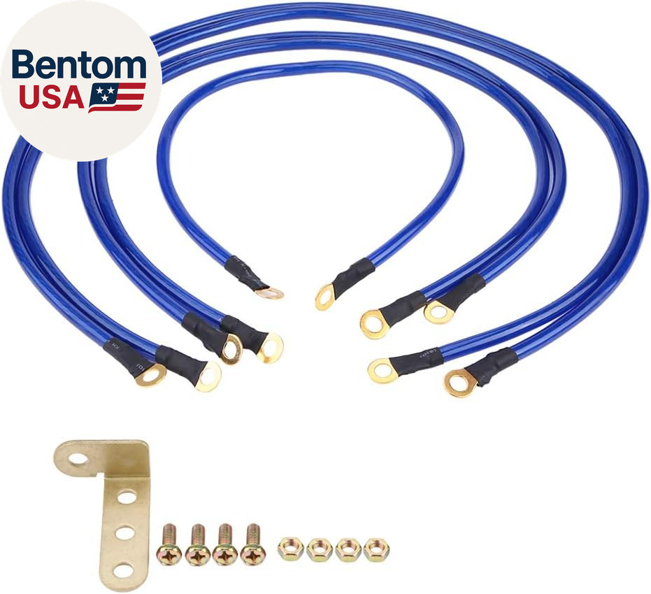 Car Grounding Kit, Universal PVC Ground Wire Automotive, Car Earth Cable System gallery