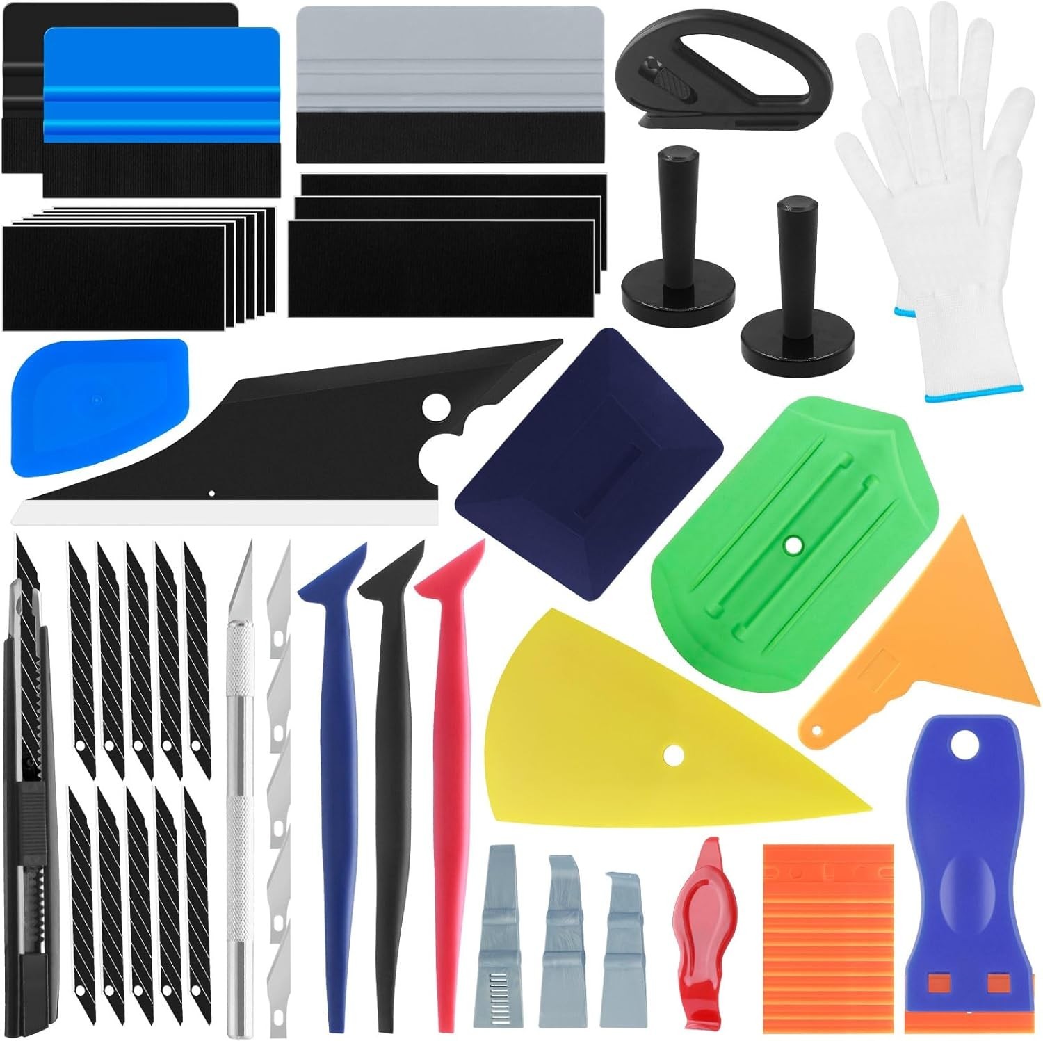 Car Wrap Tool Kit Vehicle Wrapping Tools Vinyl Wrap Applicator Tool Kit Windo... gallery