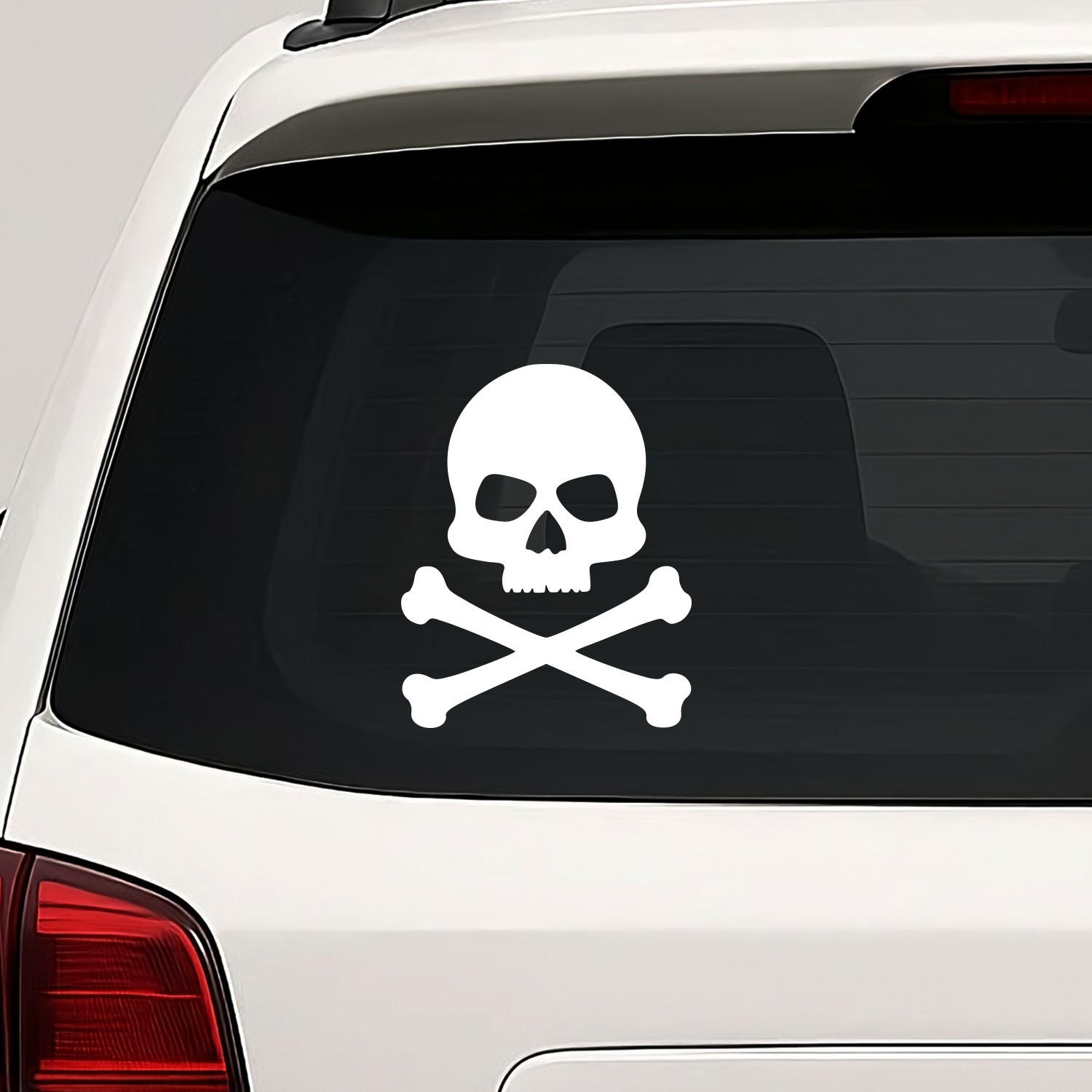 Skull and Crossbones Vinyl Die Cut Decal Sticker - Pirate Jolly Roger Poison gallery