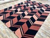Hand Tufted Contemporary Geometric 100 % Nz Wool Area Rug Handmade Living Room gallery