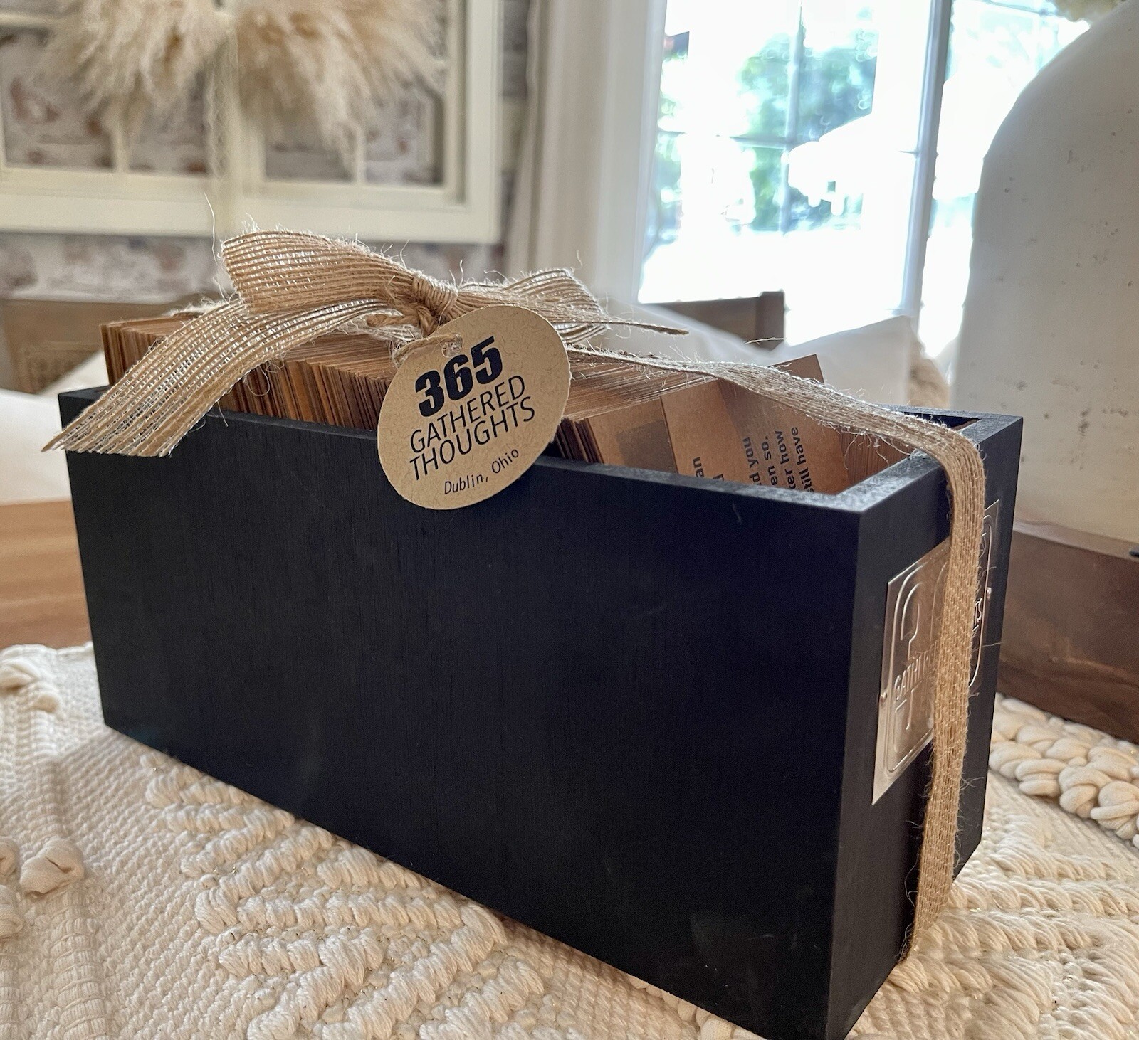 Black Box With 365 Gathered Thoughts Of Love & Inspiration #Valentine #Wedding gallery