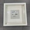 IKEA Sannahed Shadow Box Frame White 9.75x9.75 Square 3D Picture Display gallery