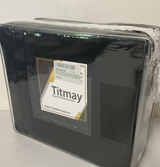 4 piece TITMAY Microfiber Bed Sheet Set FULL Size 81×96″ Deep Pocket Soft BLACK
