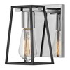 Hinkley Lighting 5160 Filmore 1 Light 4-1/2"W Bathroom Sconce - Chrome / Satin gallery