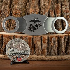Marine Corps Cigar Cutter – Closed back design