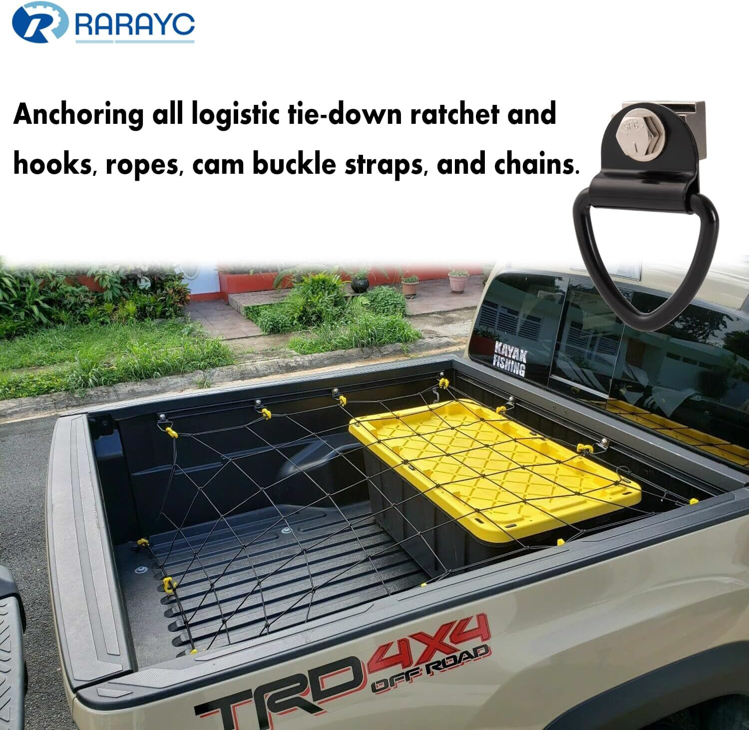 6 PCS Bed Rail Accessories Stainless Steel for Toyota Tacoma & Toyota Tundra gallery