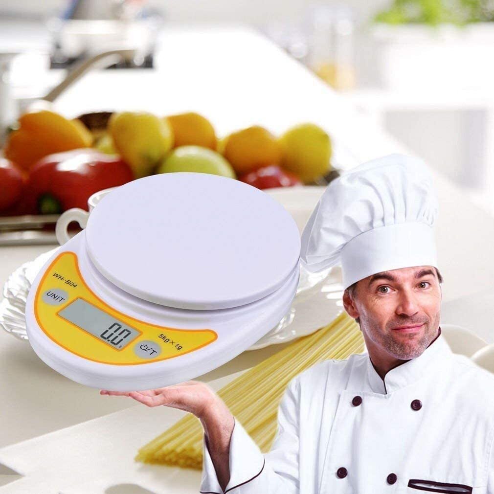 Compact 5kg/11lbs Digital Electronic Kitchen Diet Food Weight Scale gallery