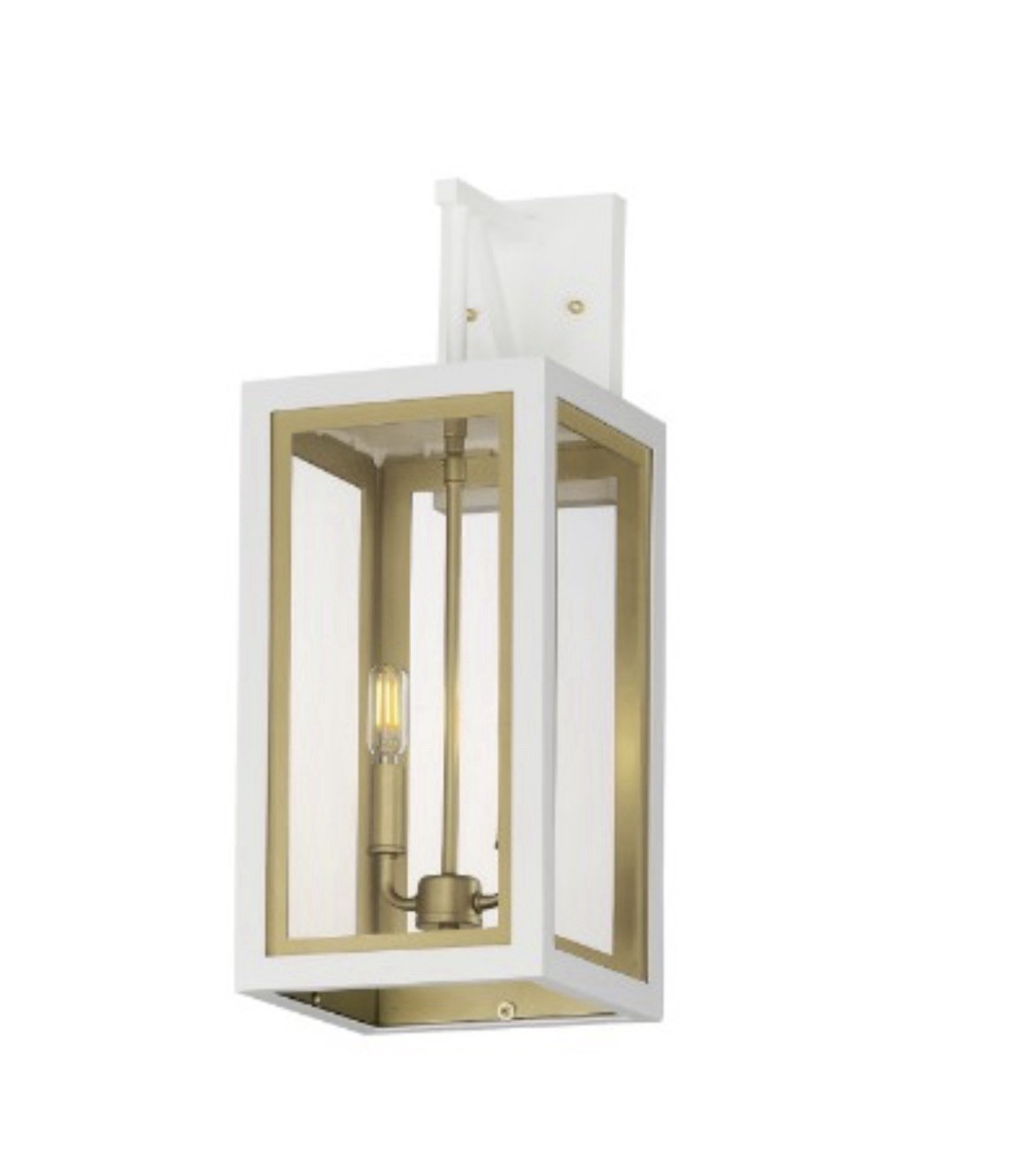 Maxim Lighting Neoclass White Gold Outdoor Wall Mount Light Fixture 30055clwtgld gallery