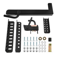 Mower Trimmer Rack Lockable For Most Walk-Behind Stand-On & ZTR Lawn Mower Black