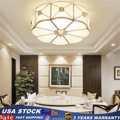 Modern Flush Mount Ceiling Light Flower Shaped Chandelier Pendant Lamp Fixture