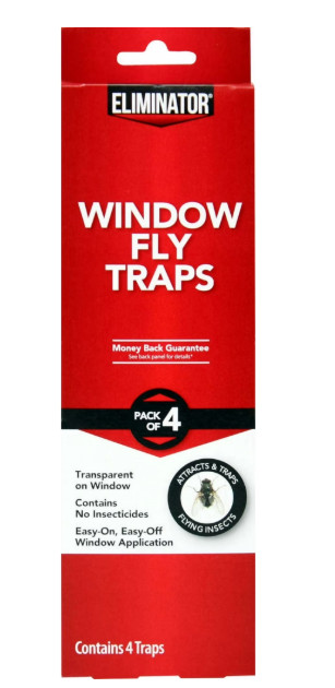 Eliminator 4 Pack Clear Window Fly Trap, Solid Flying Insect Traps Free Shipping gallery
