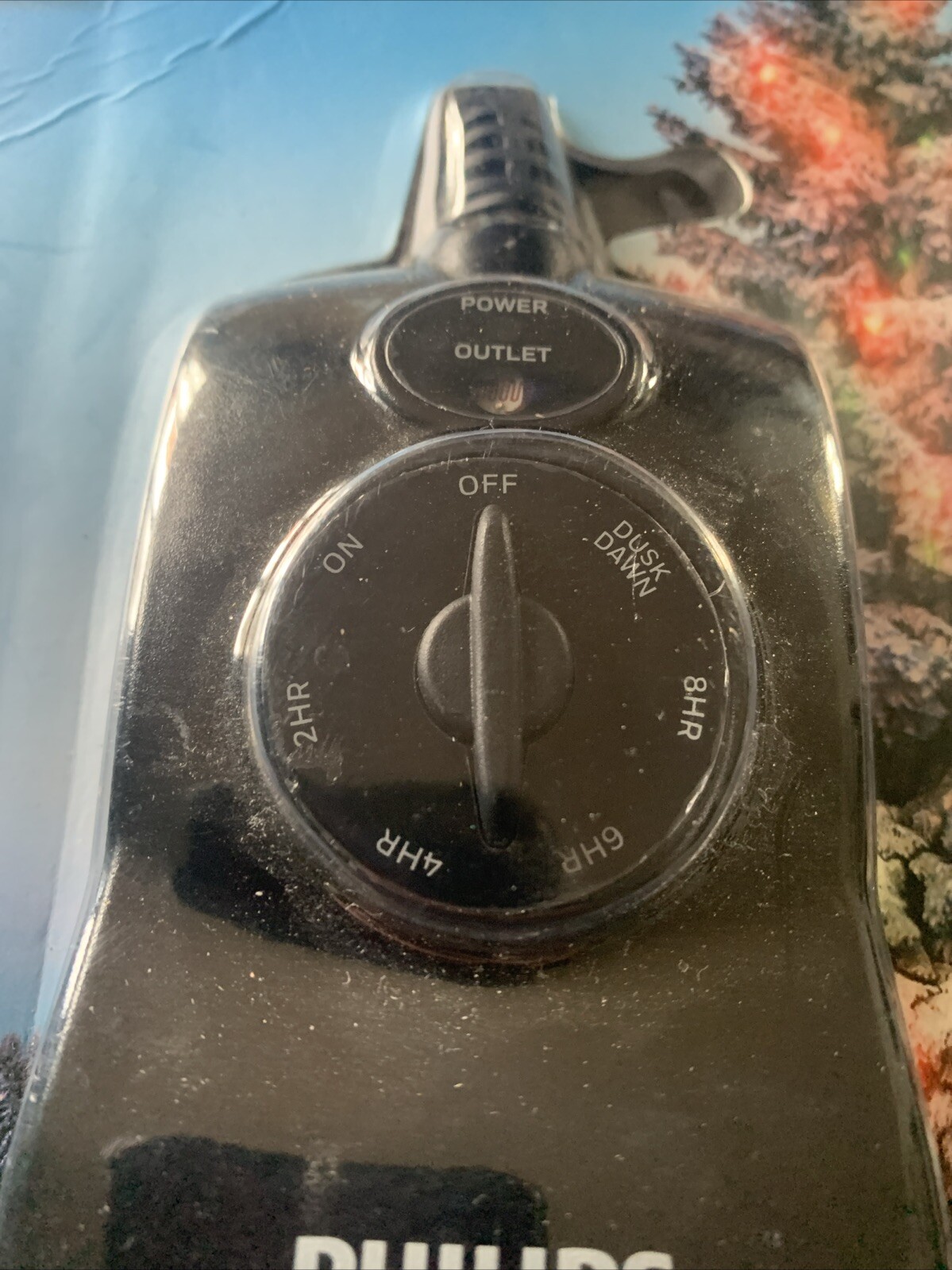 PHILIPS MECHANICAL OUTDOOR PHOTOCELL OUTLET TIMER DUSK to DAWN or 2 to 8 HOURS gallery