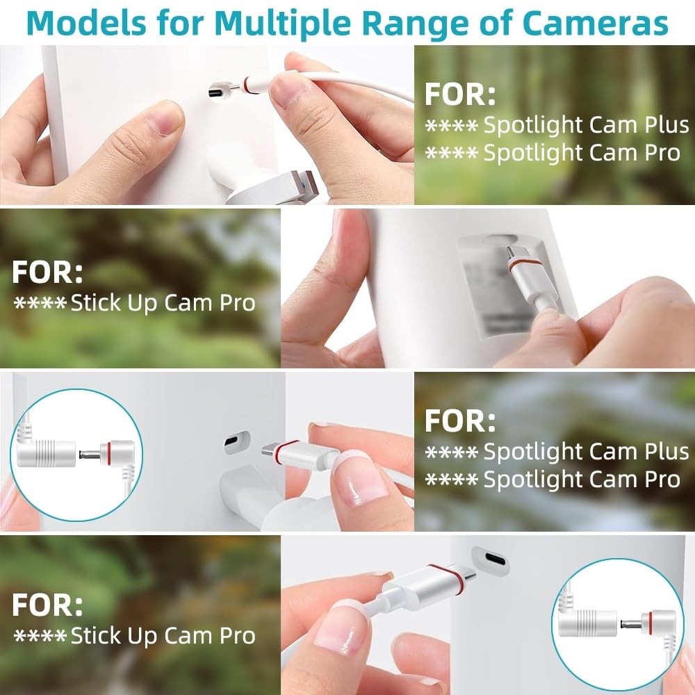 Ring Barrel Plug to USB-C Adapter Cameras Barrel Plug Solar Panels gallery