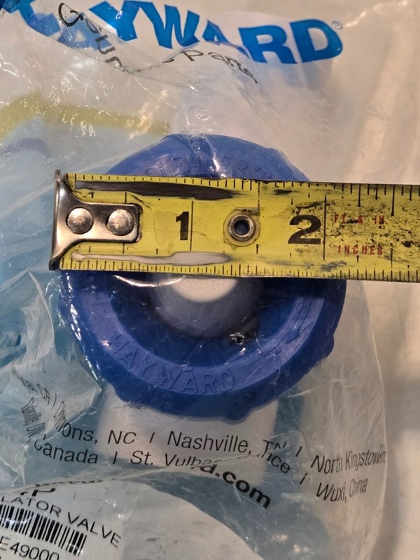Hayward V094P Automatic Pool Cleaner Regulator Valve | 3E49000 | 0610377208734 gallery