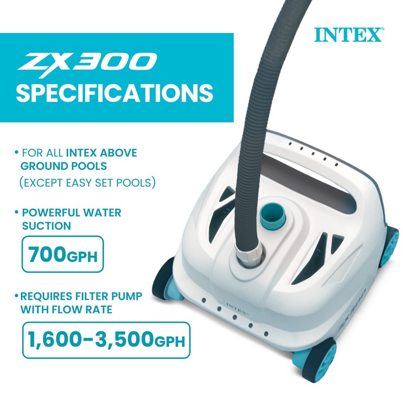 Intex Rectangular Ultra XTR Frame Swimming Pool w/ Pump & Robot Vacuum Cleaner gallery