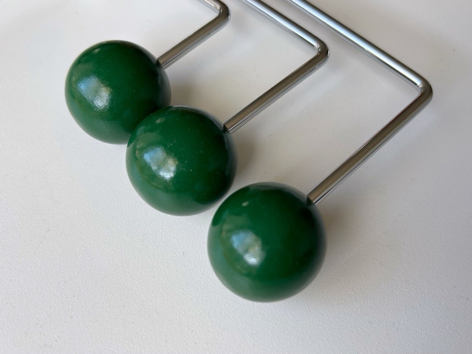 Mid Century Modern Metal Coat Rack Wall Hooks Entryway Organizer Minimalist gallery