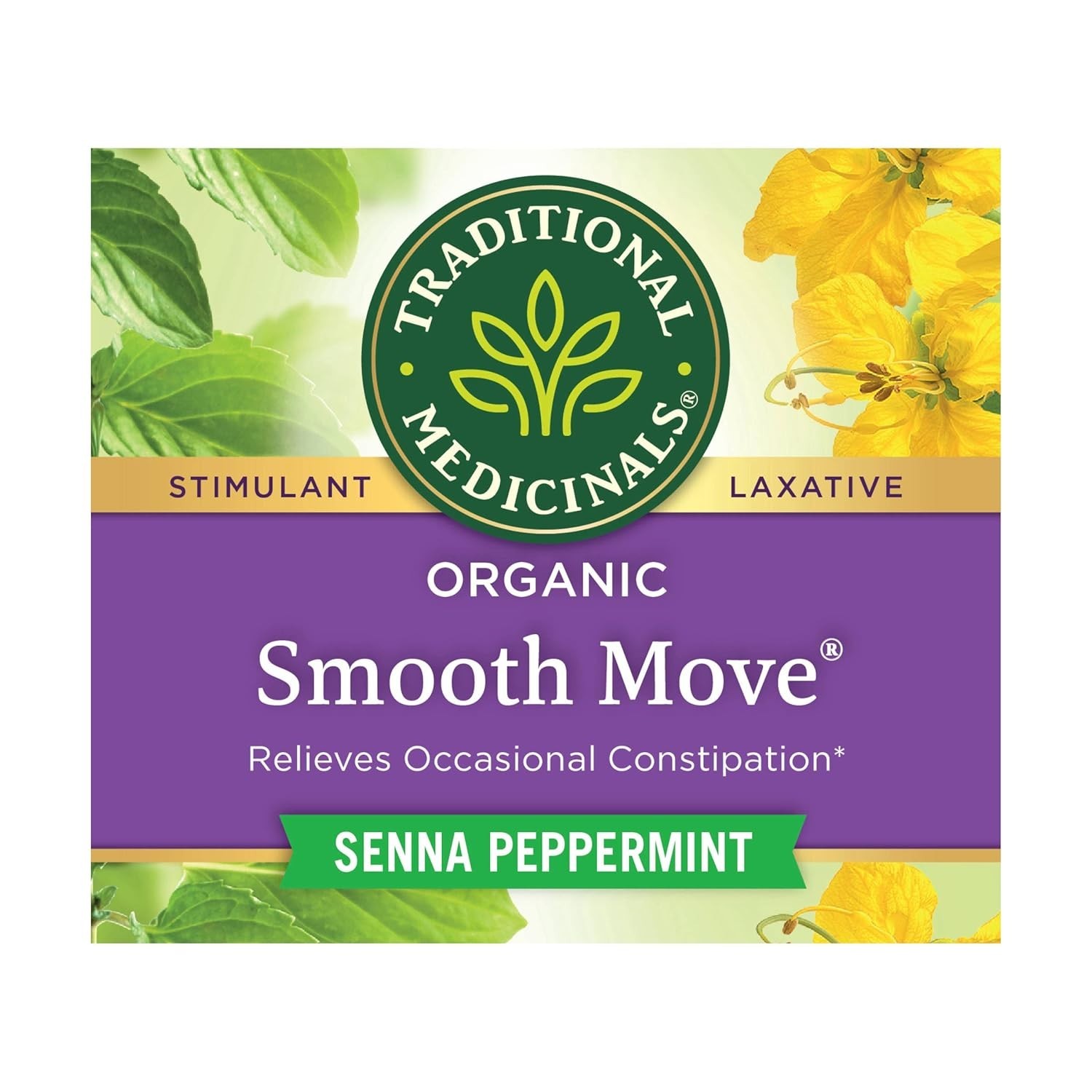 Tea, Organic Smooth Move Relieves Occasional Constipation Senna 16 Tea Bags gallery