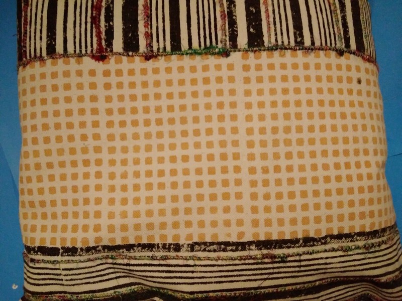 Pillow Throw Boho Hippie 2 Woven Textured Couch Accent Stripes Dots 19x19 gallery