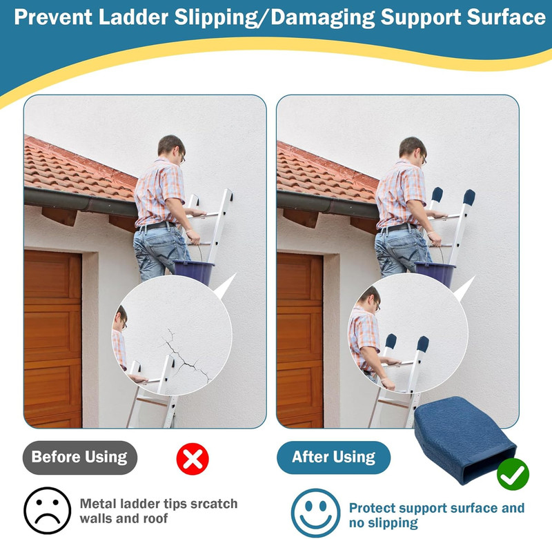 2 Pack AC19-2 Extension Ladder Covers Fit for Werner Extension except 500, D500, gallery