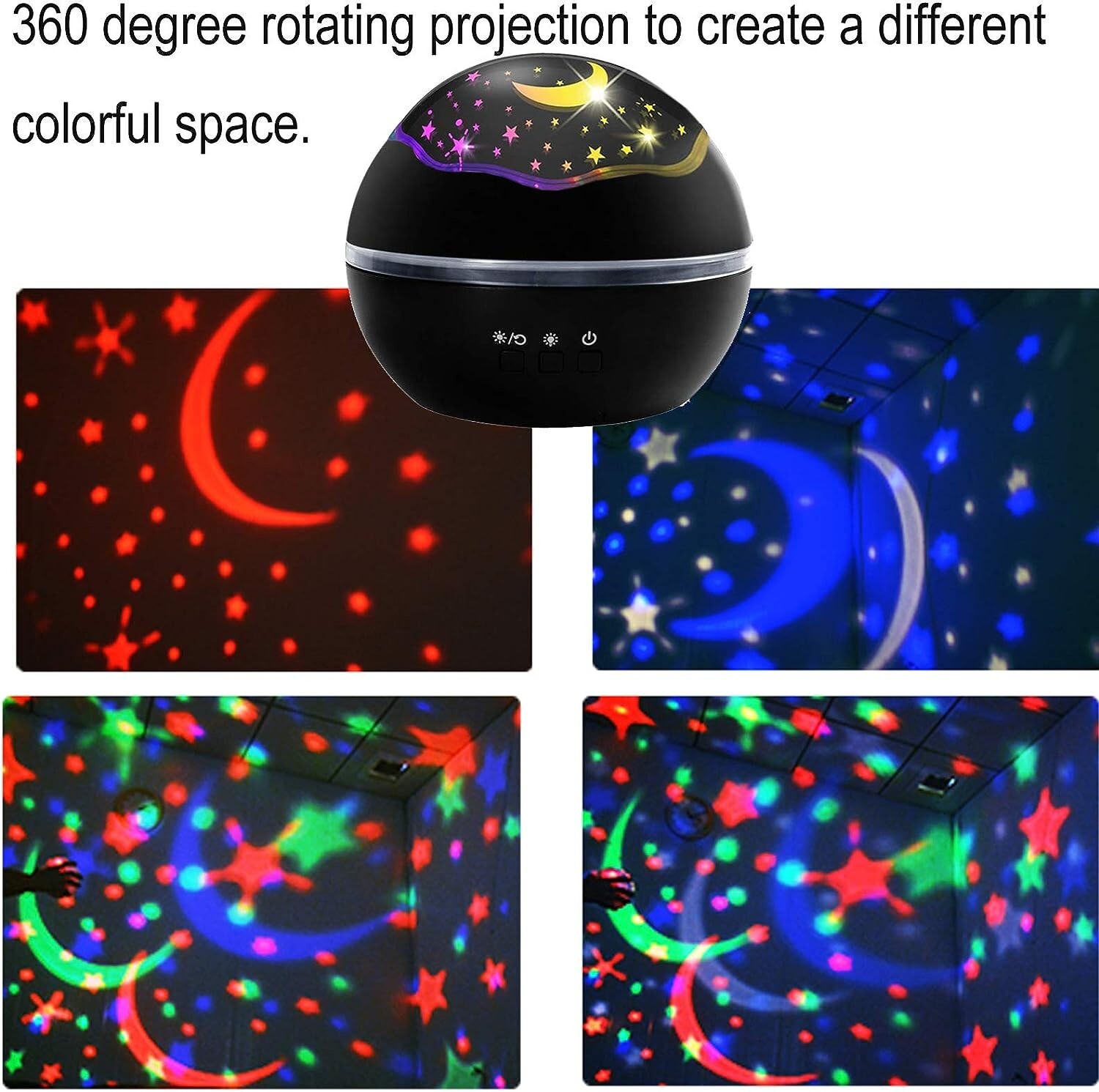Kids Star Projector Night Light – Great Gift for Children, Boys, Girls & Adults gallery