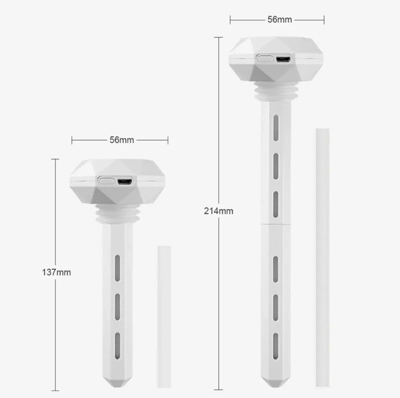 1set USB Mini Humidifier Aroma Diffuser LED Mist Maker Car Home Air - NEW gallery